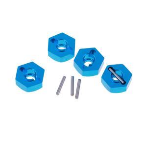 2 Pairs Wheel Hex 12mm Drive Hubs for Wltoys 12428 1/12 FY-03 Accessories