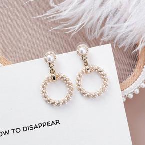 Fashion Stud Earrings Korean Vintage Elegant Women's Earrings