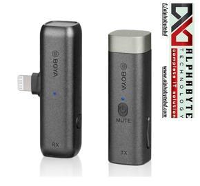 Boya BY-WM3D Omnidirectional Wireless Microphone For iOS