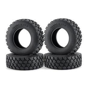 BRADOO- 9 Pcs Rubber Spare Tires Tyre Wheel Upgrade Accessories, 4 Pcs Black & 5 Pcs Red