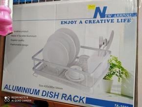 ALUMINUM DISH RACK