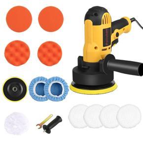 GMTOP Stepless Speed Adjustable Car Polisher Auto Polishing Machine High Efficiency Waxing Tool