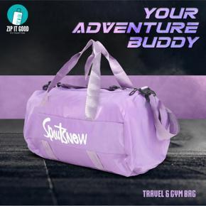 Zip It Good Travel & Gym Bag Multifunction Waterproof Bag-size 30 Litar