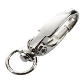 XHHDQES 100 Pcs D Swivel Trigger Clips Hooks Metal Key Ring Lobster Clasps