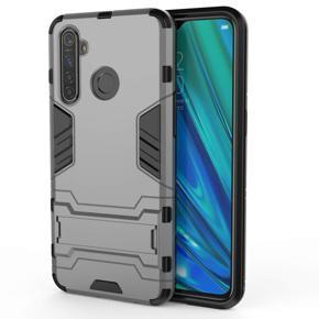 Realme 5 Pro Rugged Armor Hard Back Case Bumper Protection Kickstand Cover for Oppo RealMe 5 Pro