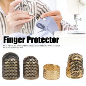 Kitchen Gadgets Food Processors Thimble Non Slip Adjustable Brass Finger