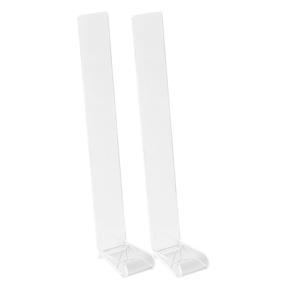 2 Pieces Music Clips Music Stand Clips Music Page Holder Clips Clear Acrylic Read Music Page Wind Clips for Music Read