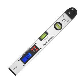 0-225 Degree Digital Angle Level Meter Angle Finder Gauge 400mm 16inch Electronic Protractor Inclinometer with Dual Spiritlevel for Horizontal Vertical Measurement