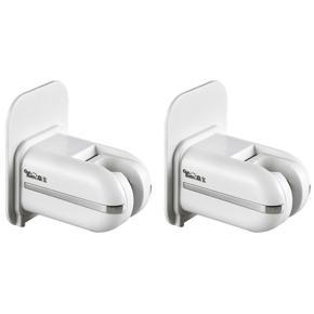 ARELENE GarBath 2X Plastic Adjustable Handheld Shower Head Holder Bracket Adapter,Waterproof,Wall Mounted,Universal Showering Components