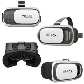 VR BOX 2 Virtual Reality 3D Glasses for Smartphones - White and Black
