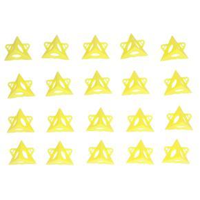 20Pcs Cone Support Stand Pyramid Riser Plastic Set For Cabinet Door SD3