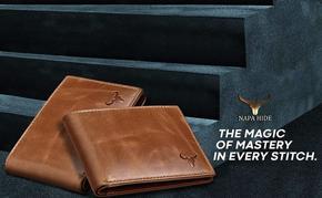 Brown colour Artificial Leather Wallet for Men