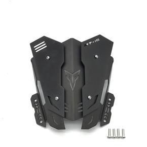 Motorcycles Windscreen Windshield for Yamaha MT-15 MT 15 MT15 2019-2020 Aluminum Alloy Screen Accessories Black