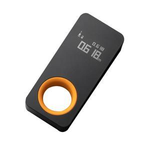 High-precision Intelligent Lasers Distance Measuring Equipment Miniature Hand-held Rangefinder Household Measuring Instrument Electronic Ruler Distance Measuring Instrument OLED Screen Connect To APP