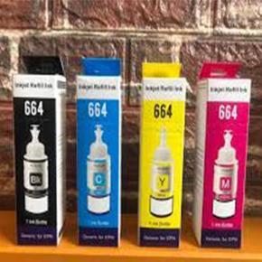Ink Bottle Refill 664 4-Pcs 4 color.