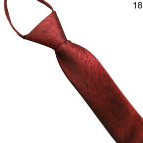 Zipper Tie Striped Striped Zipper Tie