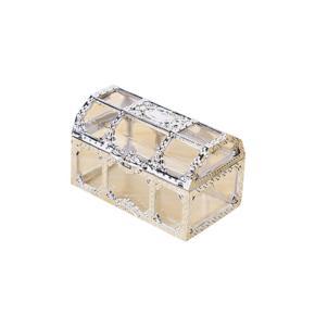 Vintage Transparent Storage Box Candy Trinket Jewelry Holder Organizer Container