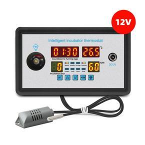 Yieryi Smart Digital Thermostat for Egg Incubator ZFX-W9002 12v Thermstat Temperature Humidity Control Incubator 360 Automatic Egg Turning