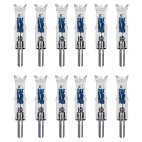 JIANZD 12PCS LED Lighted Nocks Fit 7.62mm Lighted Nocks Lighted Archery Nocks for Outdoor Archery Hunting