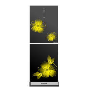KRT-282EIGB-Glass Mirror, Upper Freezer, Electronics Control, Digital Display with Inverter Technology (282 LTR)