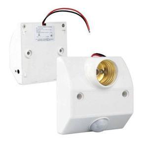 Motion Detective Light Holder - White
