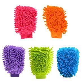 Car Wash Mitts Double Sided Microfiber Premium Scratch-Free Wash Mittc Use Wet or Dry
