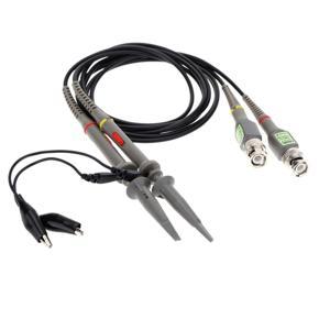 2Pcs Oscilloscope Probe 1X 10X 100MHz Alligator Clip Test Probe