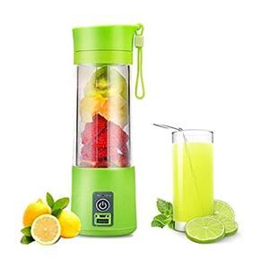 Mini USB Rechargeable Portable Electric Fruit Juicer 6 blades- Smoothie Maker - Blender