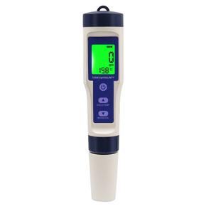 ARELENE 5 in 1 Digital Temperature Meter TDS/EC/PH/Salinity Water Quality Monitor Tester for Pools, Drinking Water, Aquariums
