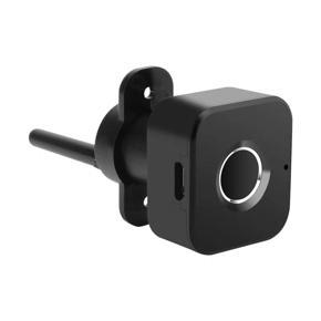 Intelligent Drawer Fingerprint Lock Desk Drawer Anti-theft Fingerprint Lock File Drawer Cabinet Fingerprint Lock Left Black BP01