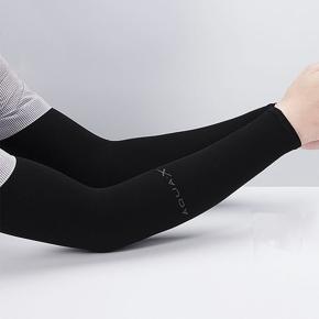 Hand Sleeves uv outdoor sports sun protection for men women Black Color