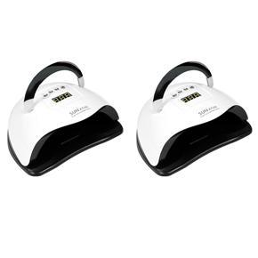 ARELENE 2X 180W Nail Lamp SUN X7 MAX 57LED UV Lamp Phototherapy Nail Polish Dryer Lamp EU Plug
