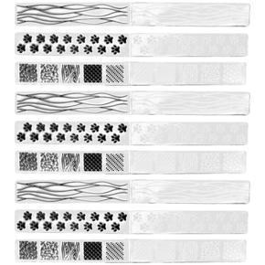 Paper Craft Tools 9Pcs Plastic Embossing Folders Embossed Template DIY Card Making Scrapbooking