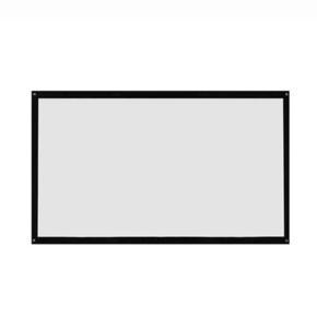 4:3 Portable Foldable Projector Screen Wall Mounted Home Cinema Theater