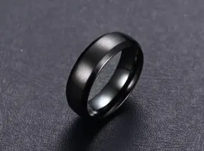Black Dumbell Stud Menâ€™s Earrings -2pc